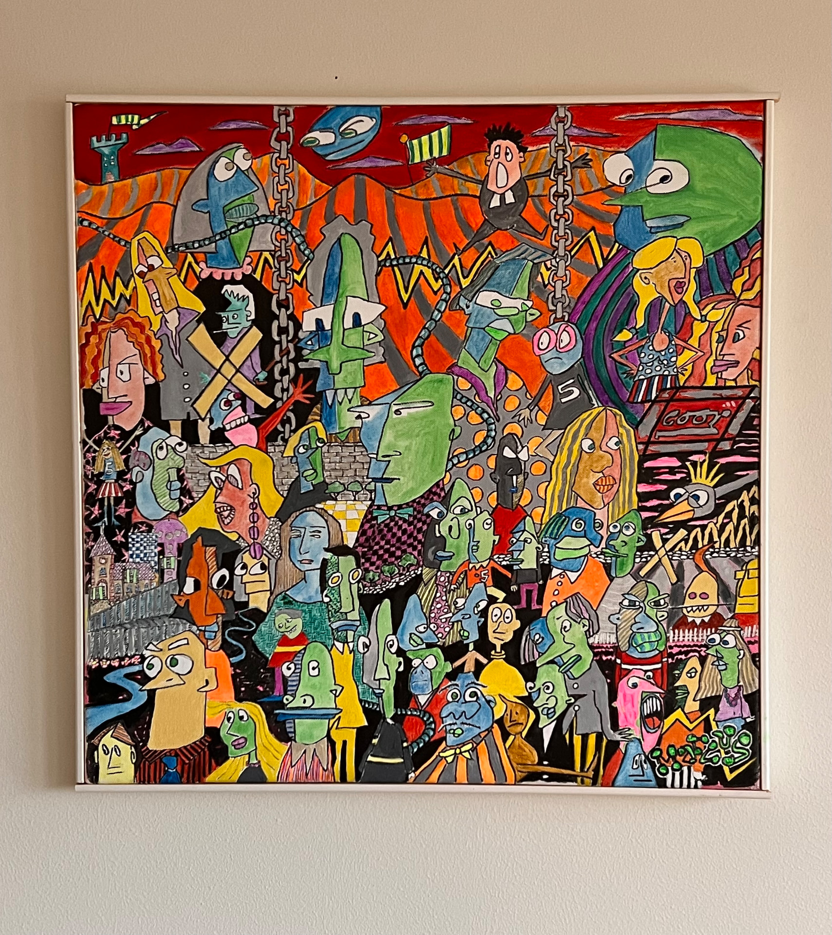 Painting by Johan Marcus